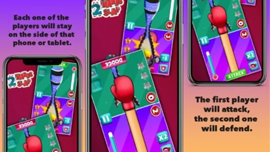 Red Hand Slap Two Player Games screenshot 2