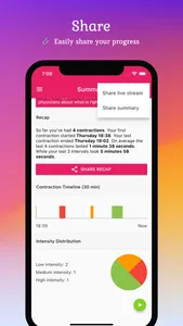 Easy Contraction Timer screenshot 1
