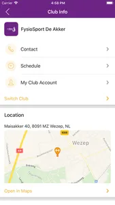 FysioSport de Akker screenshot 1