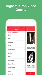 KPopTube - Music & Video KPop screenshot 0