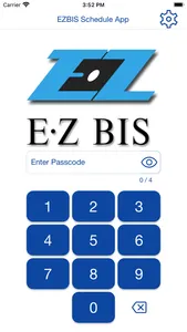 EZBIS Schedule screenshot 0