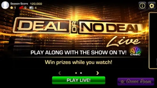 Deal Or No Deal Live screenshot 0