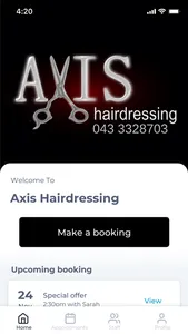 Axis Hairdressing screenshot 0