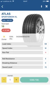 Deldo Autobanden App screenshot 2