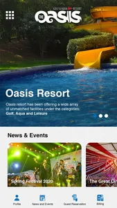 The Oasis Golf & Aqua Resort screenshot 1