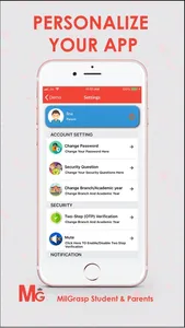 MilGrasp Student & Parent screenshot 3