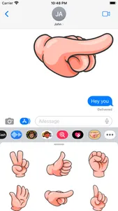 Handy Emotions Stickers screenshot 0