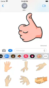 Handy Emotions Stickers screenshot 2