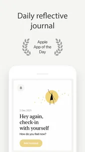Reflect - guided daily journal screenshot 0