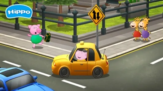 Hippo Racing: City Driver screenshot 2