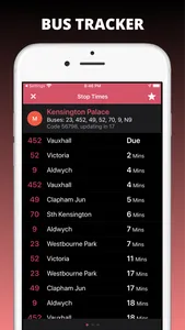 Buses Due: London bus times screenshot 1