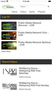 Public Media Network screenshot 0