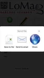 LoMag Barcode Scanner - Excel screenshot 1