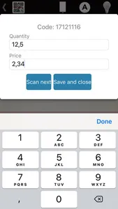 LoMag Barcode Scanner - Excel screenshot 5