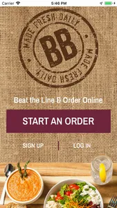 Brown Bag Order Ahead screenshot 0