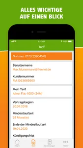 klarmobil.de - Die Service App screenshot 2