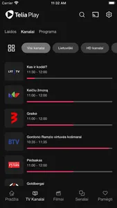 Telia Play LT screenshot 1