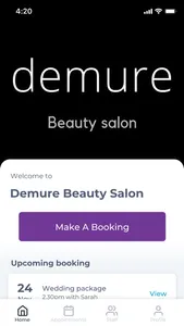 Demure Beauty Salon screenshot 0