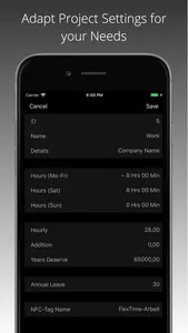 FlexLog - Work Time Tracker screenshot 8