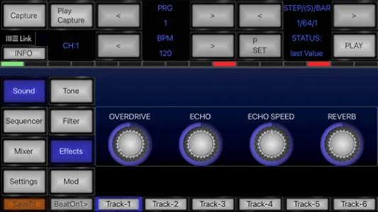 6X806 Drum Machine Synth screenshot 2