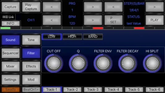 6X806 Drum Machine Synth screenshot 4