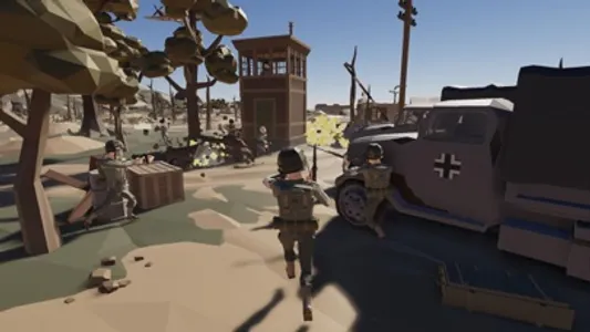 World War II Polygon Army screenshot 1