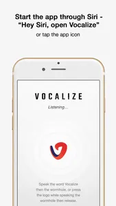 Vocalize: Connecting made easy screenshot 0