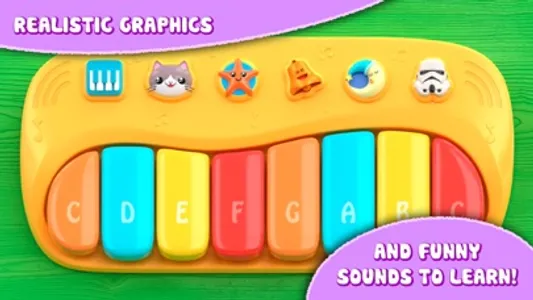 Piano for babies and kids screenshot 1