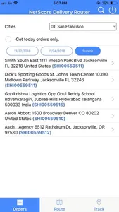 NetScore Delivery Routing screenshot 1