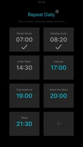 iReminder - Daily alarm clock screenshot 4