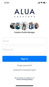 Alua Creators screenshot 0