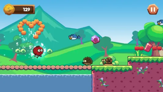 Fruit Run - Around The World screenshot 0