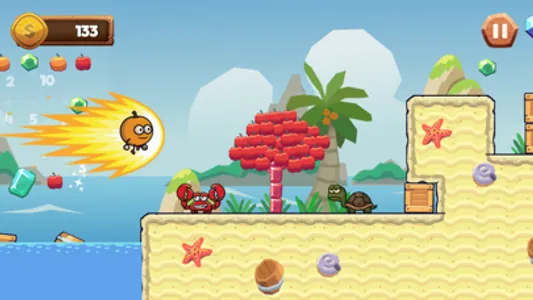 Fruit Run - Around The World screenshot 1