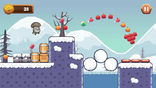 Fruit Run - Around The World screenshot 3