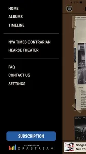 Neil Young Archives screenshot 2