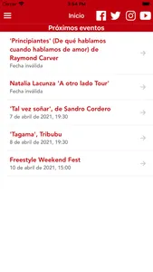 Palacio Festivales Cantabria screenshot 1