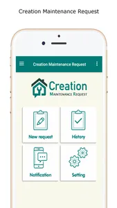 Creation Maintenance Request screenshot 1