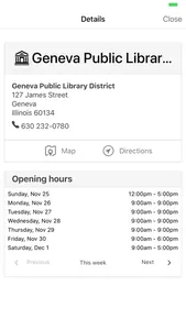 Geneva Public Library screenshot 4