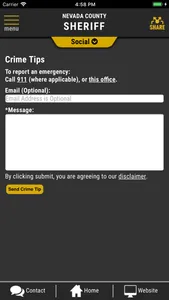 Nevada County AR Sheriff App screenshot 5