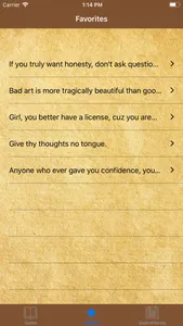 Quotes & Status in English screenshot 0