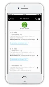 Receta médica screenshot 1