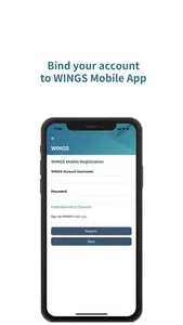 WINGS Mobile App screenshot 1