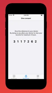 MyData App screenshot 2