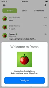 Roma for Pleroma and Mastodon screenshot 1