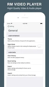 RM Player screenshot 2