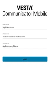 VESTA Communicator Mobile screenshot 0