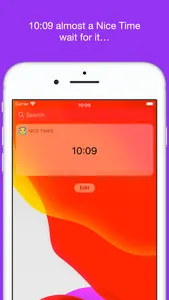 NiceTimes Clock Widget screenshot 0