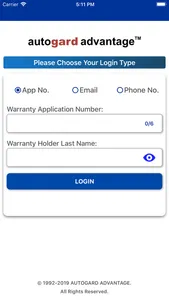 Autogard - Warranty Holder screenshot 0