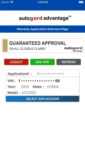 Autogard - Warranty Holder screenshot 1