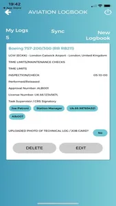 Aviation Logbook screenshot 1